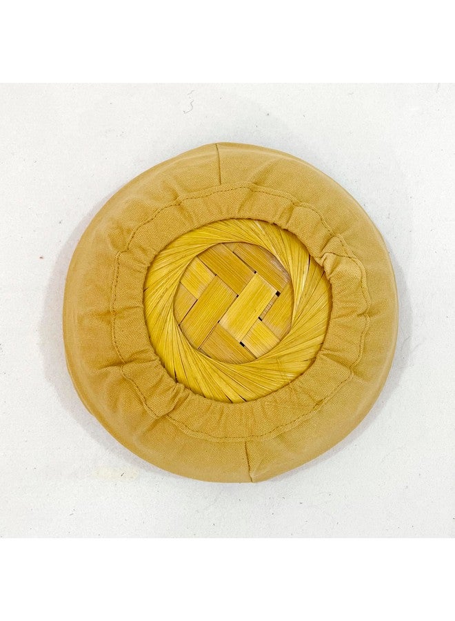 Swayam Swayam 100% Cotton Cloth Roti Cassrole | Hot Chapati Box | Bread Basket Washable with Chain | Roti Rumal  - Image 3