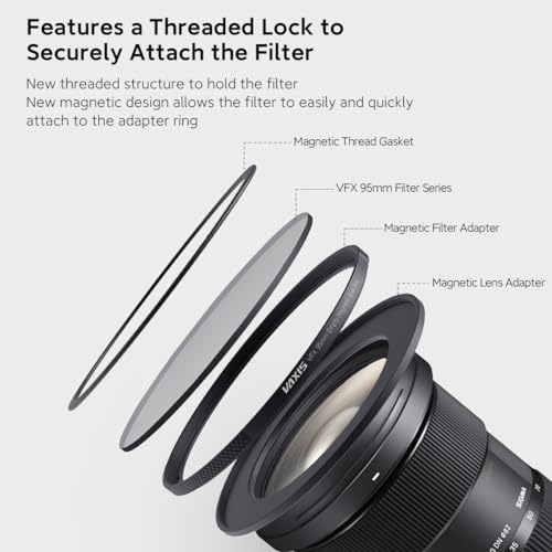 Vaxis Global VAXIS VFX 95mm Magnetic Filter Adapter Ring - Image 4