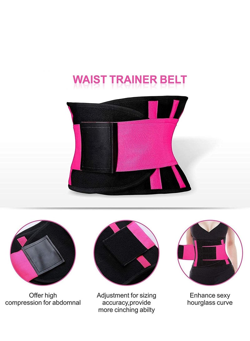 Excefore Women Waist Trainer Eraser Belt Tummy Control Waist Trimmer Slimming Belly Band Shaper, L - Image 3