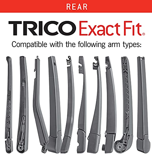 TRICO Exact Fit 11 Inch Rear Wiper Blade Fits Select Chevrolet, Hyundai, Jeep, Kia, Pontiac, Scion, and Toyota Model Years, Part number 11-A - Image 3