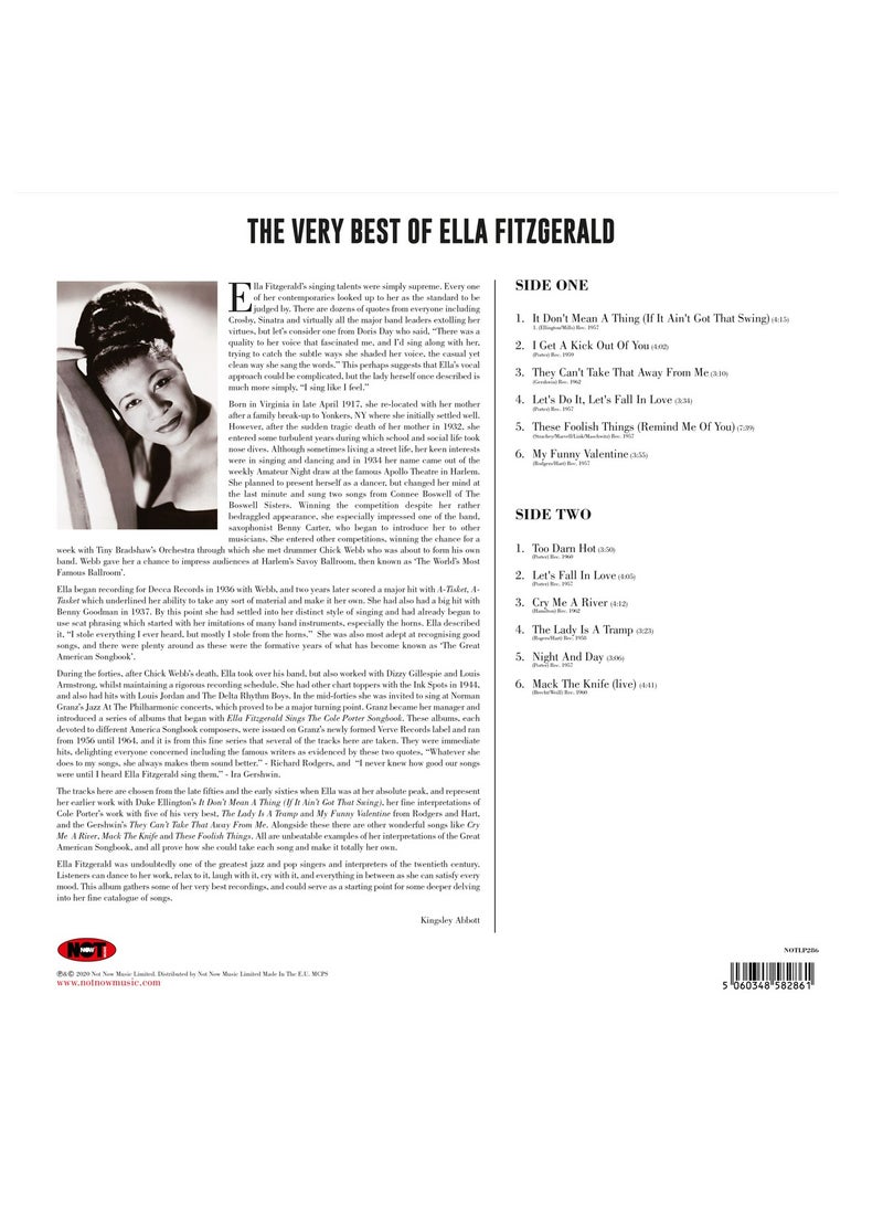 Generic Ella Fitzgerald - The Very Best Of - LP - Music Vinyl Record  - Image 3