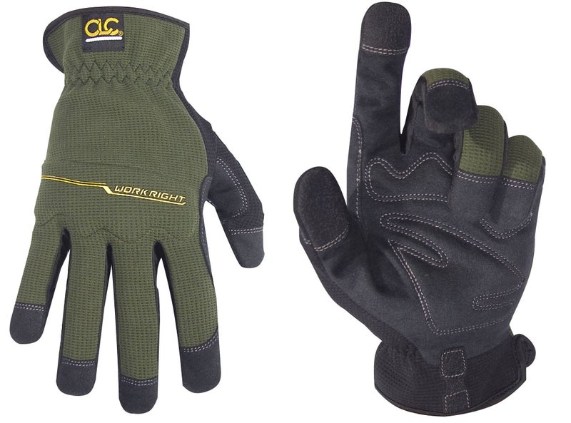 Custom Leathercraft123L Workright Open Cuff Flex Grip Work Gloves, Large - Image 5