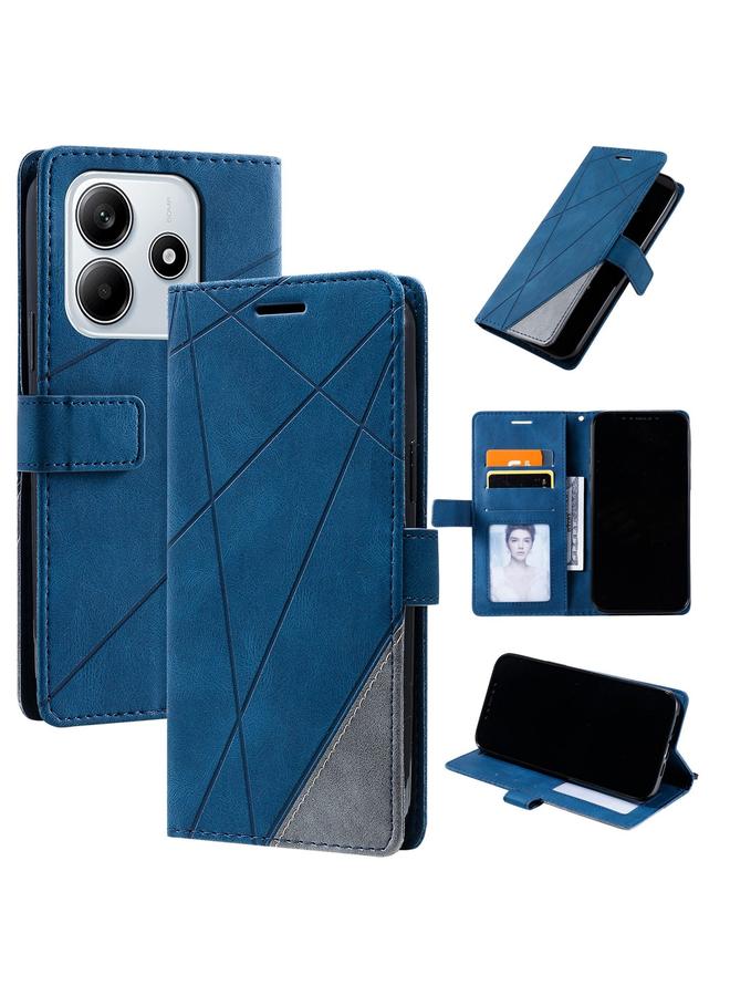 S-TOP Case For Redmi Note 14 5G Skin Feel Splicing Leather Phone Case - Image 1