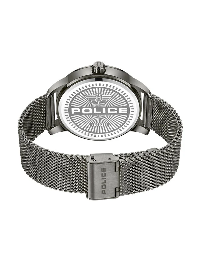 POLICE Men Analog Round Shape Stainless Steel Wrist Watch PEWJG0021102 - 44 Mm