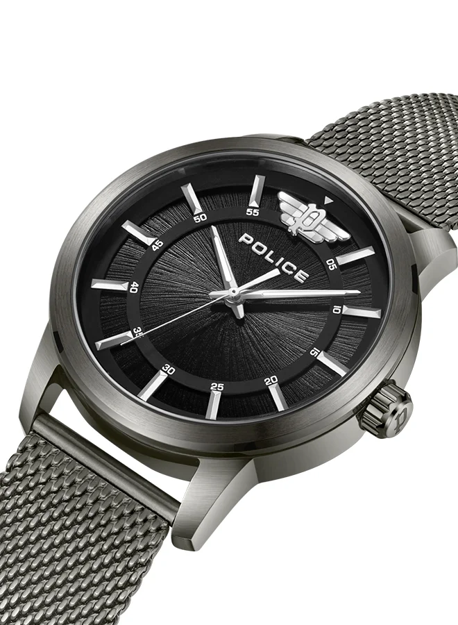 POLICE Men Analog Round Shape Stainless Steel Wrist Watch PEWJG0021102 - 44 Mm