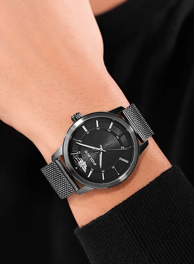 POLICE Men Analog Round Shape Stainless Steel Wrist Watch PEWJG0021102 - 44 Mm