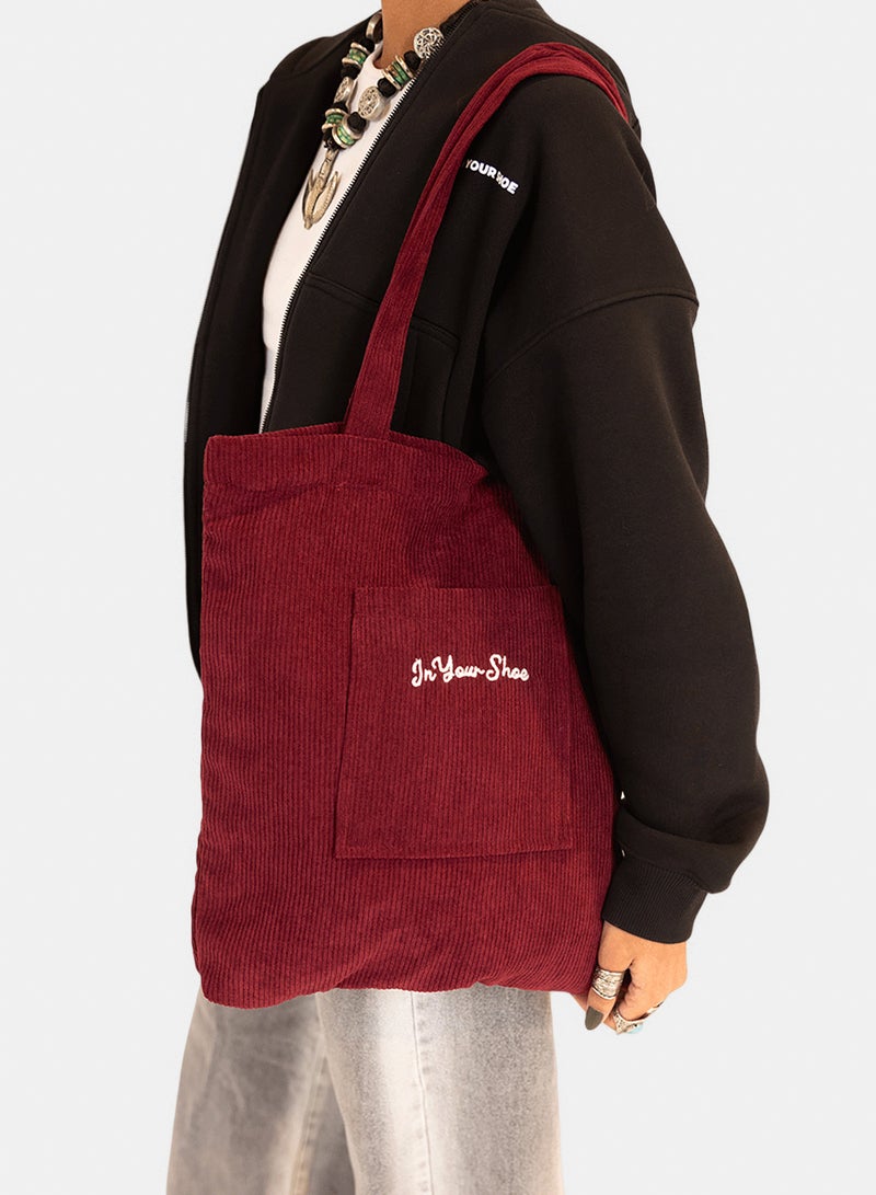 Burgundy Tote