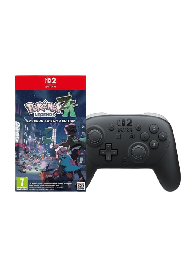 Nintendo Switch 2  POKEMON  LEGENDS Z-A - Internation Version - Nintendo Switch & Switch2 Switch Pro Controller 2 - Nintendo SwitchBundle - Image 1