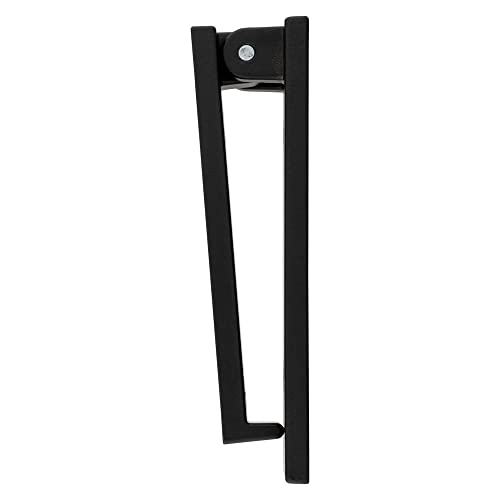 National Hardware N336-703 Reed Door Knocker, 4-3/4", Matte Black - Image 3