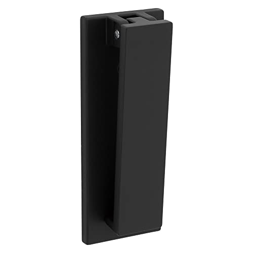 National Hardware N336-703 Reed Door Knocker, 4-3/4", Matte Black - Image 5
