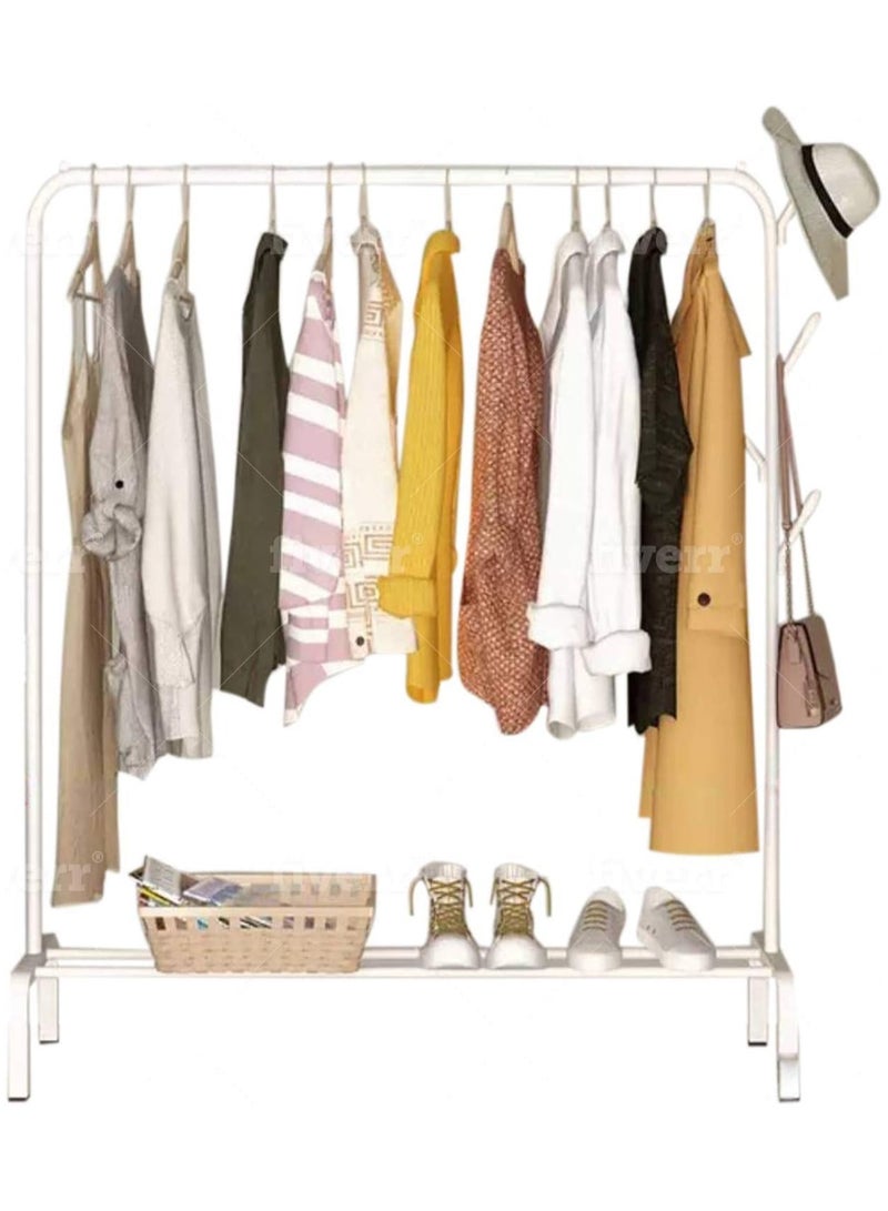 Generic Hangers,Open Coat Rack,Metal Vertical Clothes Rail Outdoor Drying Rack Girl Clothing Display Stand  - Image 1