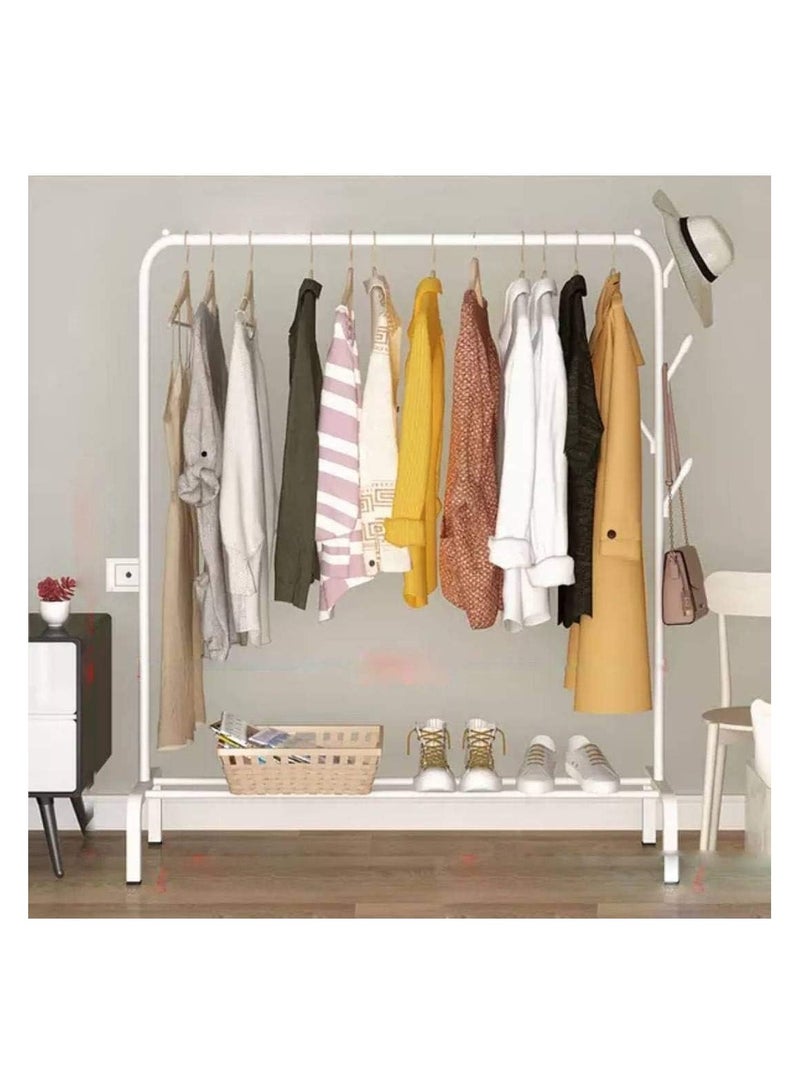 Generic Hangers,Open Coat Rack,Metal Vertical Clothes Rail Outdoor Drying Rack Girl Clothing Display Stand  - Image 2