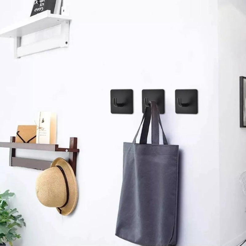 Stainless Steel Toilet Paper Holder - 4.92 Inch Capacity 304 Rust Resistant Adhesive Mount - Anti-Fall Design Wall Mounted Paper Towel Holder for Bathroom Kitchen RV Camping - Image 4