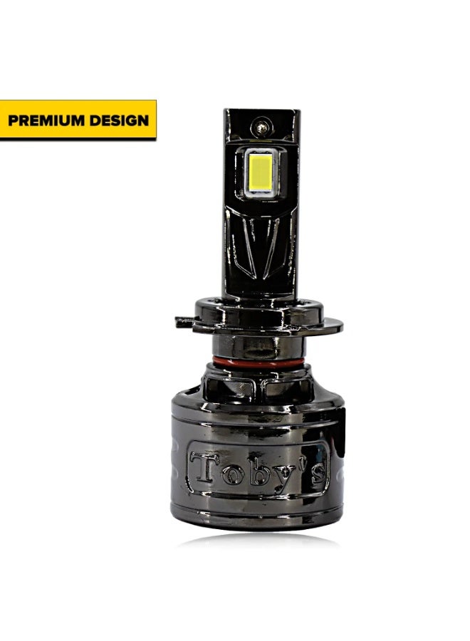 توبيز TF120 9005 قطعتين من مصابيح LED الأصلية للسيارة بقوة 120 واط/القطعة وقوة 12000 لومن/القطعة مع درجة حرارة لون 6500 كلفن - Image 2