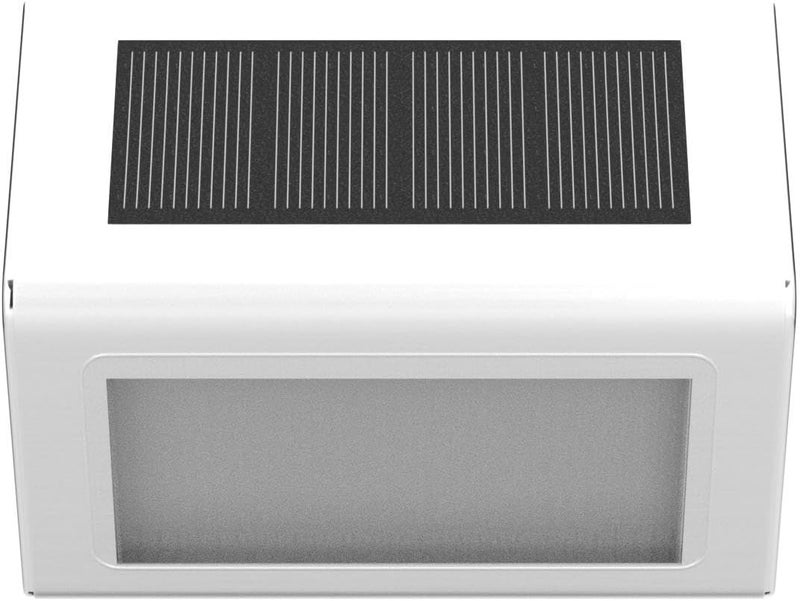 SOLPEX Solar Step Lights - 12 Pack Solar Powered Deck & Stairway Lights, Outdoor Fence Pathway Porch Garden (Warm White) - Image 4