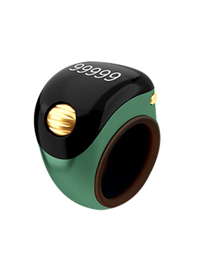 Generic Tasbeeh Ring, Compact Smart Counter with Vibration Reminder and Silicone Ring, Suitable for Travel and Daily Prayer  - Image 1
