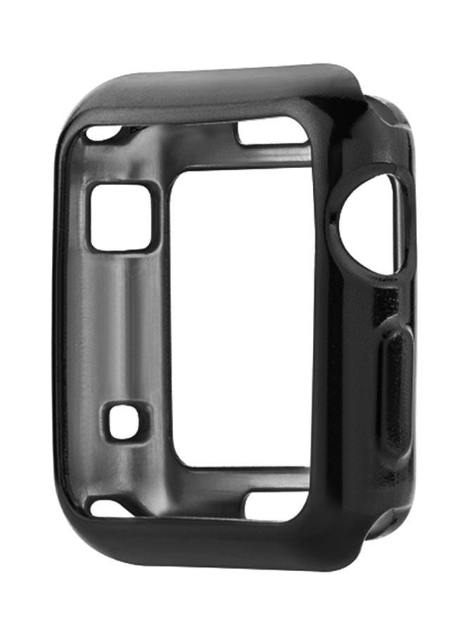 NIBEMINENT Smart Watch Protection Case Cover For Apple iWatch Series 1 2 3 38 mm 42 Black - Image 2