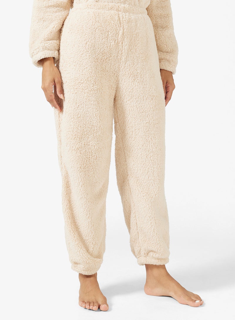 جينجر طقم هودي وبنطلون من الفليس المريح - Image 4