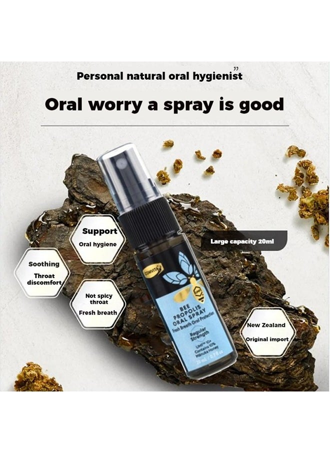 Comvita Propolis Throat Spray，Throat Spray Relieves cough, dryness, scratchy throat and discomfort Herbal Throat Care Spray Naturally immunizes and relieves sore throats，fresh breath  - Image 3