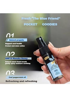 Comvita Propolis Throat Spray，Throat Spray Relieves cough, dryness, scratchy throat and discomfort Herbal Throat Care Spray Naturally immunizes and relieves sore throats，fresh breath  - Image 4