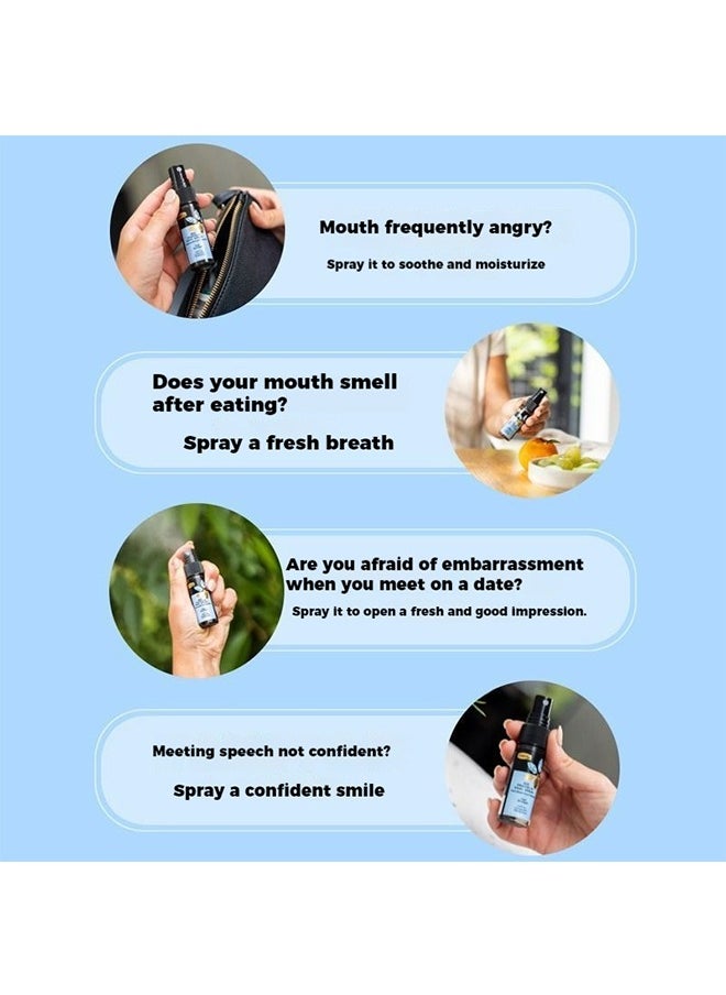 Propolis Throat Spray，Throat Spray Relieves cough, dryness, scratchy throat and discomfort Herbal Throat Care Spray Naturally immunizes and relieves sore throats，fresh breath