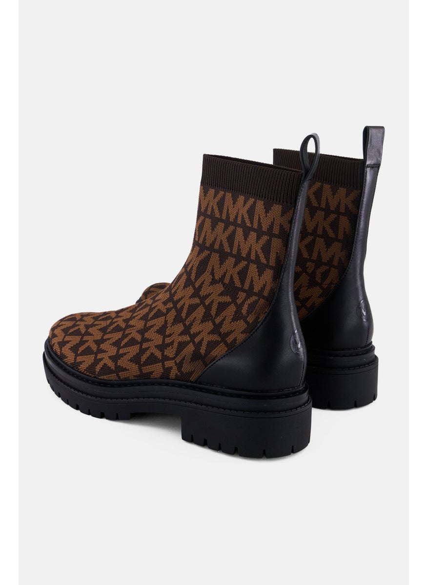 Michael Kors Women Slip On Ankle Boots, Brown  - Image 2