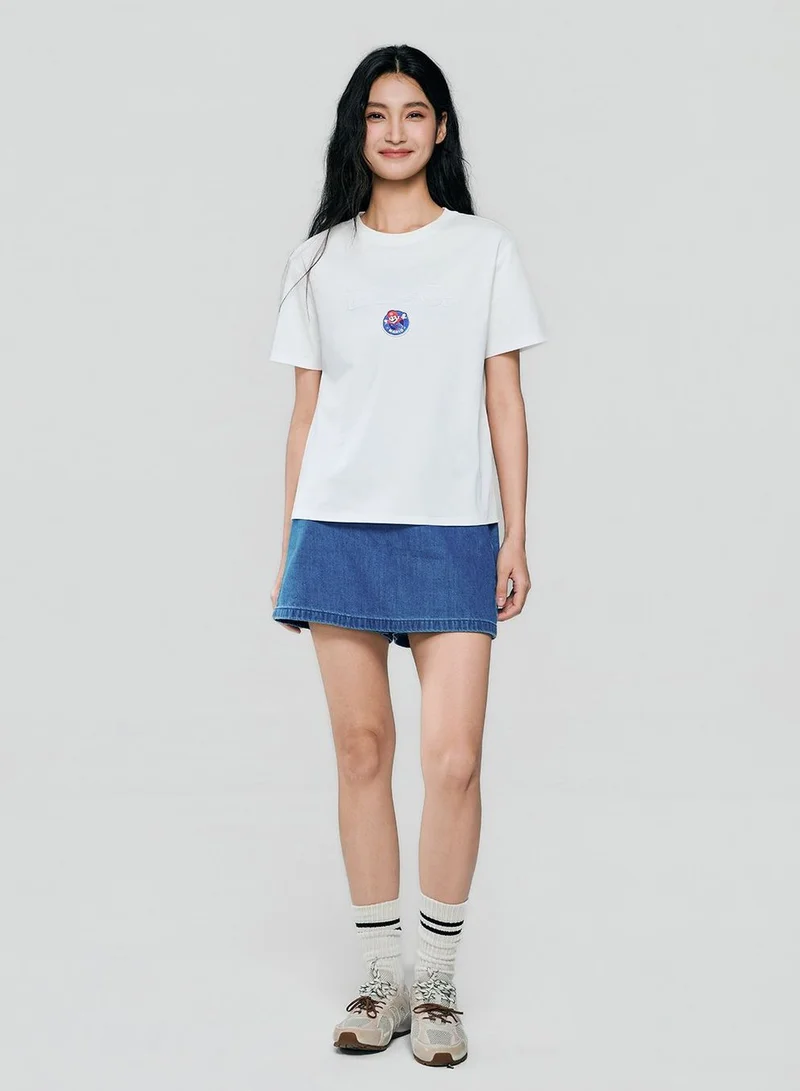 Giordano  Women's Super Mario White Print Tee for Women | Best Price UAE