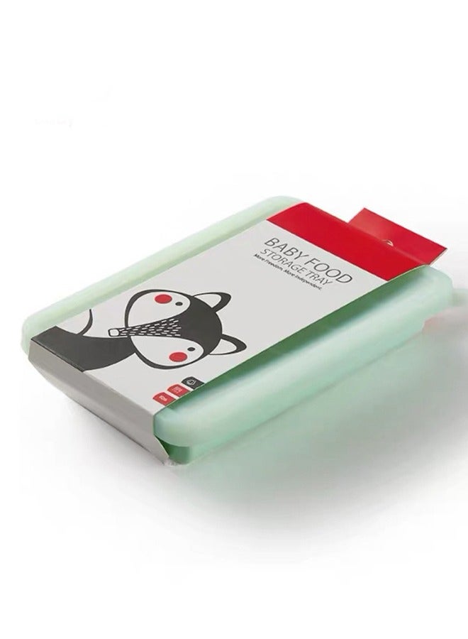 Baby 15-grid green silicone food supplementary box - Image 2