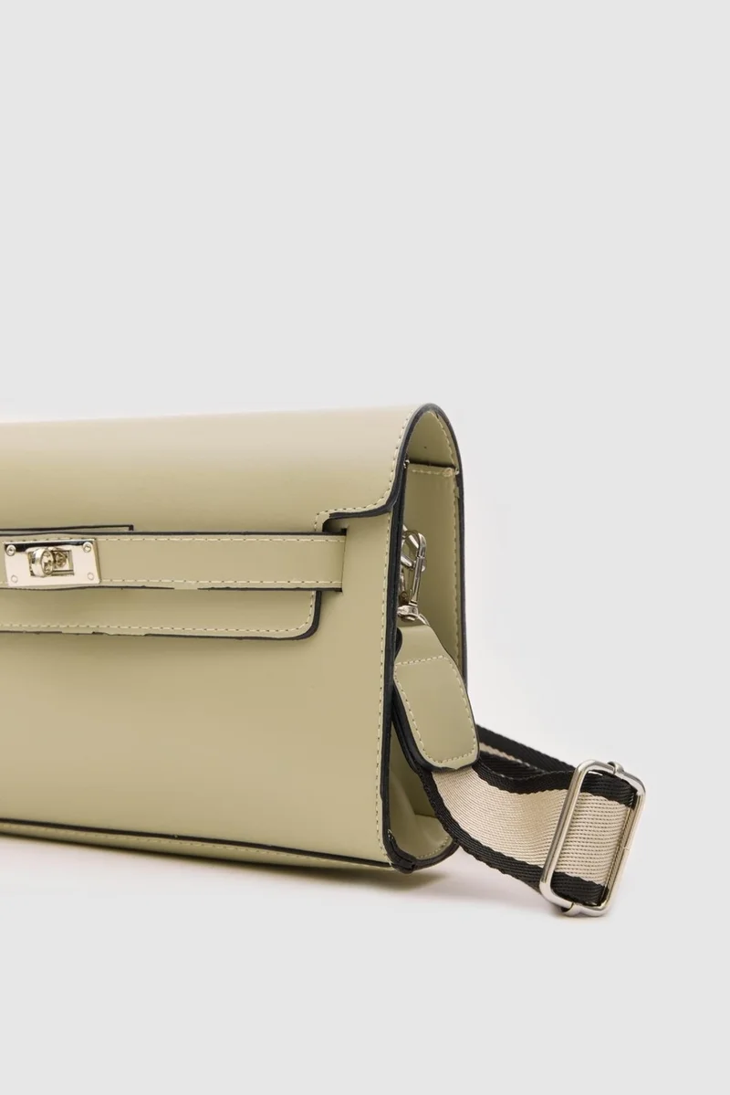 Shule Bags Kelly Locking Mint Clutch Bag