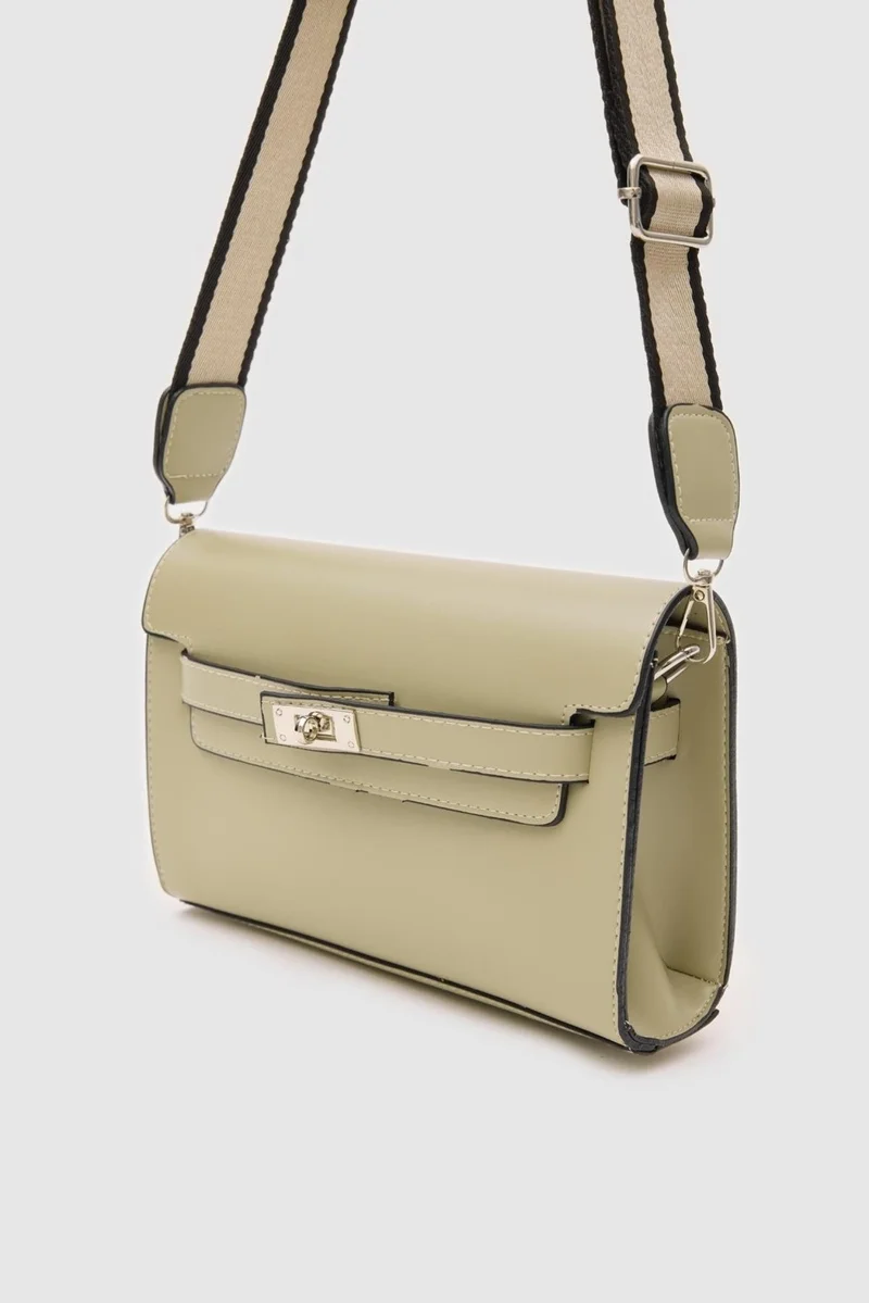 Shule Bags Kelly Locking Mint Clutch Bag