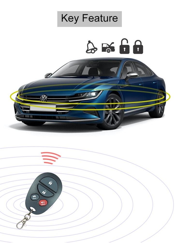 RoadPower - Milano Universal Car Keyless Entry System Remote Control - Image 1