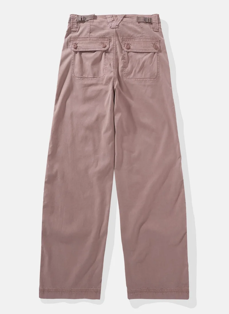 American Eagle Dreamy Drape High-Waisted Baggy Wide-Leg Pants