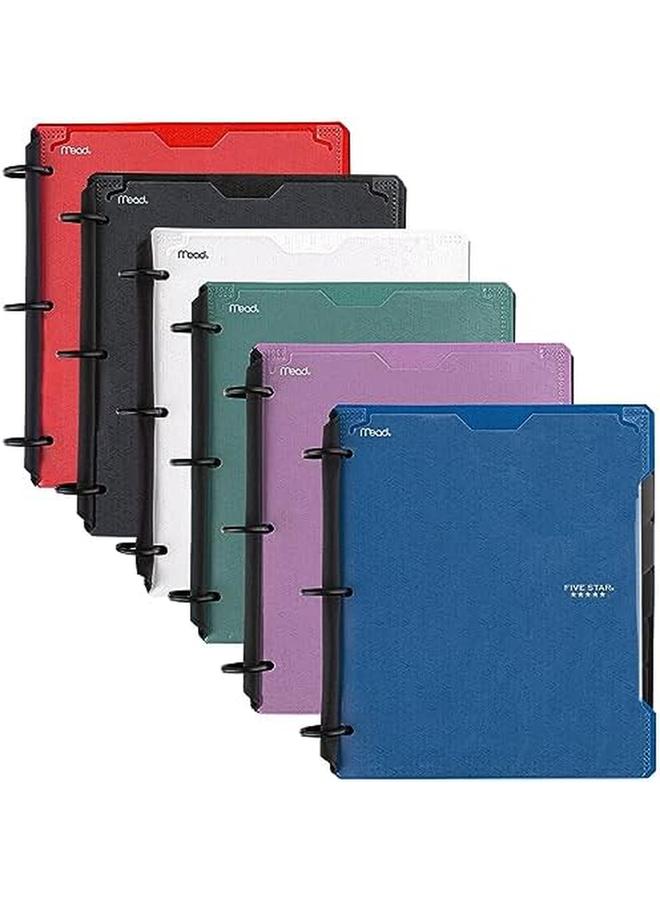 Five Star Flex Hybrid Notebinder 1 Inch Binder With Tabs Notebook And 3 Ring Binder All In One Assorted Colors Color Will Vary 1 Count 29326 - Image 2