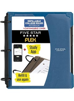 Five Star Flex Hybrid Notebinder 1 Inch Binder With Tabs Notebook And 3 Ring Binder All In One Assorted Colors Color Will Vary 1 Count 29326  - Image 1
