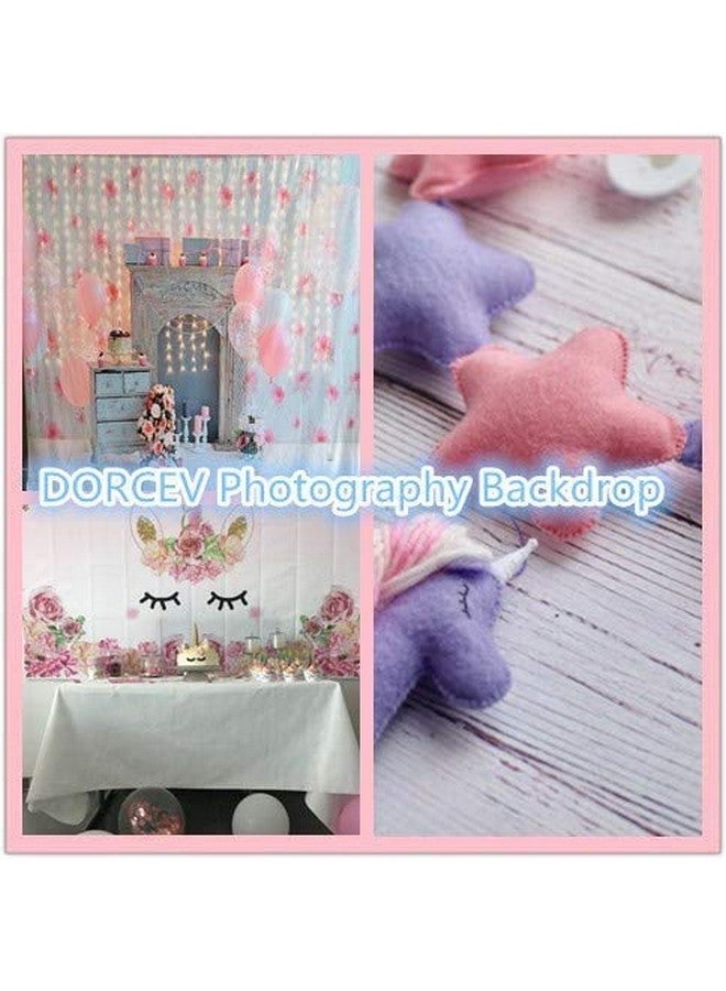 DORCEV 5X3Ft Beautiful Flower Shop Photography Background Floral Design Florist Salon Spring Summer Town Landscape Blooming Blossoms Backdrop Wedding Birthday Party Banner Home Floral Art Wallpaper - Image 5