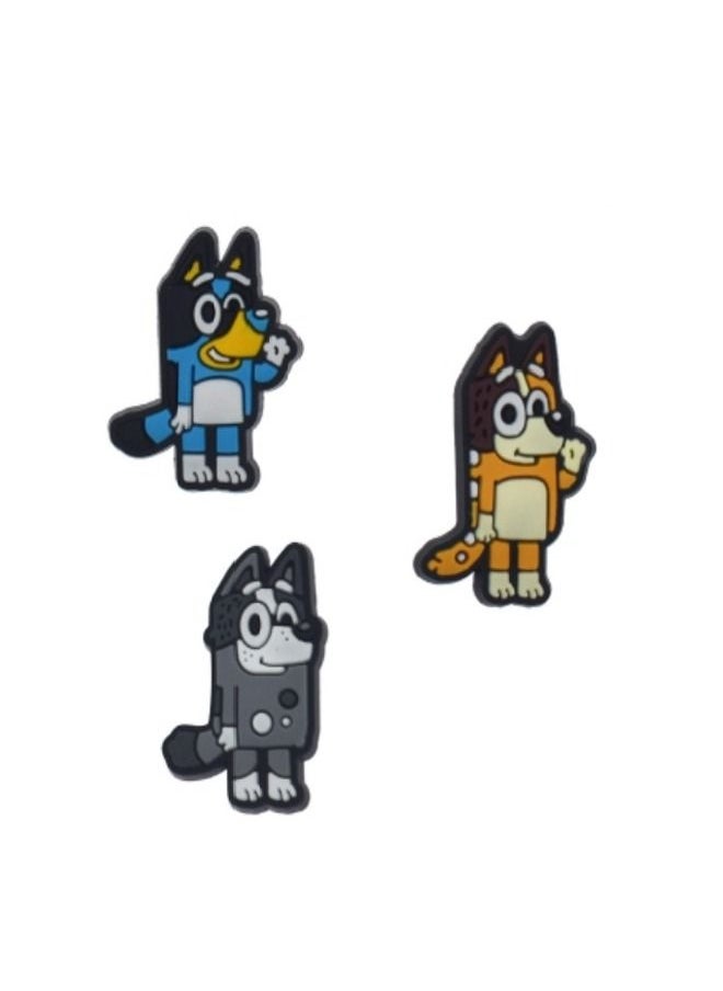 Khaisha - 3pcs Dogs Design Brooch - Image 1
