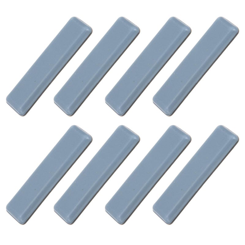 8Pcs Self Adhesive Anti Skid Chair Feet Protectors 70X19Mm Floor Protection Noise Reduction - Image 2