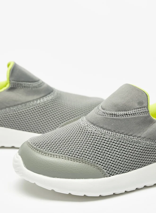Dash Boys Textured Slip-On Sports Shoes