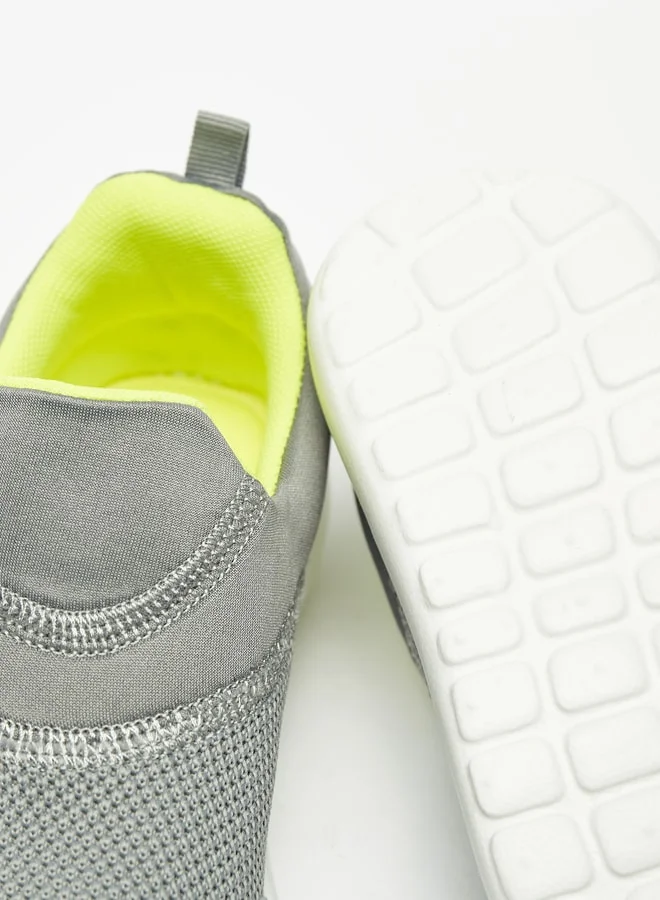 Dash Boys Textured Slip-On Sports Shoes