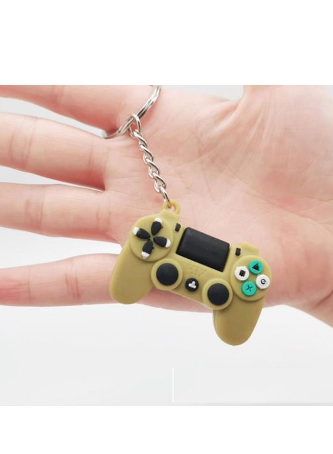 Generic Distinctive cartoon keychain cute accessory keychain with the character of the PlayStation console suitable for the car wallet and bag nice creative gift