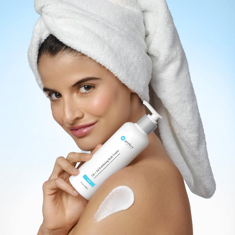 Perfect Image Gly + Sal Exfoliating Body Lotion, 8% Glycolic Acid and 2% Salicylic Acid Lotion Enhanced with Green Tea, Papaya, Bearberry, Licorice and Amino Complex - Image 5