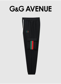 G&G AVENUE Spring and autumn New Ultra-thin summer style High Quality Men's Drawstring Casual Sports Pants Elastic Jogging Fashion Pure Cotton Exercise Outdoor Versatile Sports Pants  - Image 2