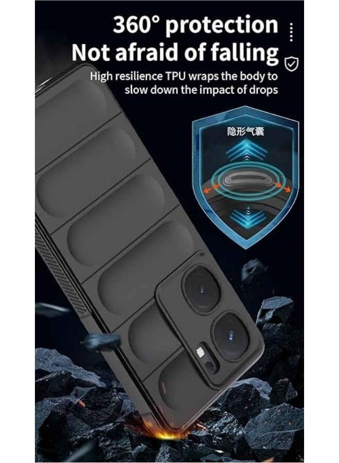 Liquid Silicone Case Compatible with IQOO NEO 9/9 Pro with Camera Lens Protection, Anti-Scratch Soft Microfiber Lining, Rubber Full Body Shockproof Cover - Image 3