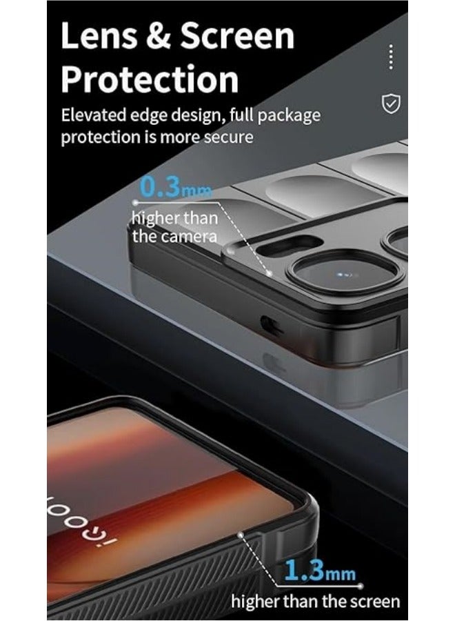 Liquid Silicone Case Compatible with IQOO NEO 9/9 Pro with Camera Lens Protection, Anti-Scratch Soft Microfiber Lining, Rubber Full Body Shockproof Cover - Image 5