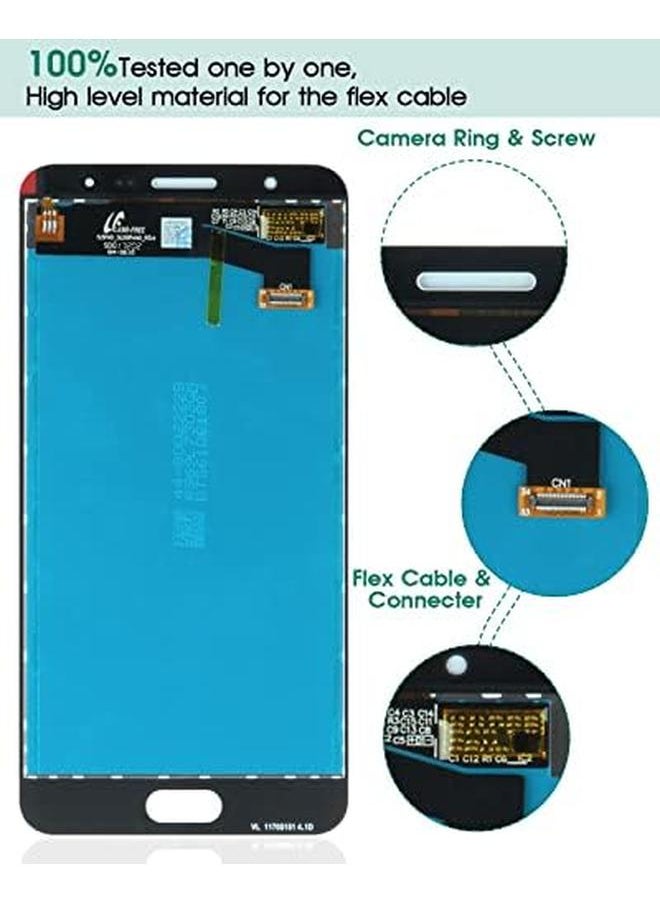 Srjtek For Samsung Galaxy J7 Prime Screen Replacement Lcd Display Touch Digitizer Glass Sensor G610 G6100 G610F G610M Ds 610F Ds On7 2016 Parts