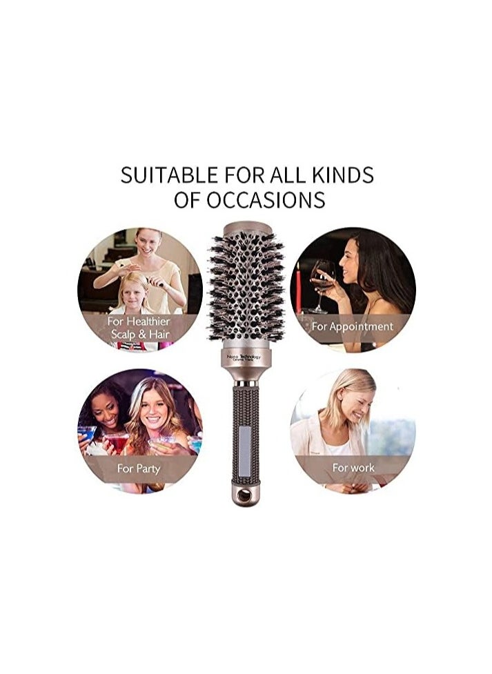 Generic - Thermal Nano Ionic Round Hairbrush| Professional Hair Drying Ceramic Hairbrush (32mm) - Image 1