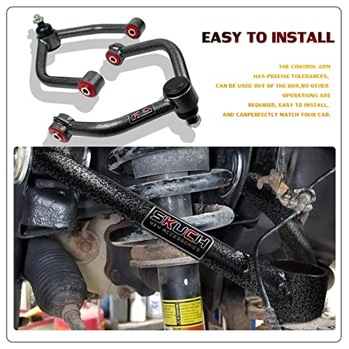 SKUCH 4X4 ACCESSORIES Front Upper Control Arms for 2004-2023 Nissan Titan,2005-2019 Nissan Armada 2-4” Lift Suspension Control Arms,Replacement OEM Factory Suspension Arms - Image 5