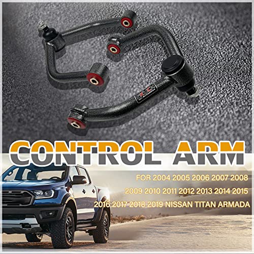 SKUCH 4X4 ACCESSORIES Front Upper Control Arms for 2004-2023 Nissan Titan,2005-2019 Nissan Armada 2-4” Lift Suspension Control Arms,Replacement OEM Factory Suspension Arms - Image 2
