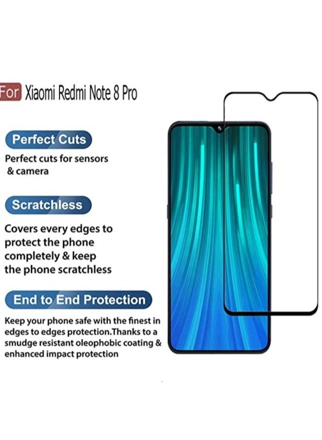 vesus Xiaomi Redmi Note 8 Pro Screen Protector, 9H Hardness HD Clear Easy Tempered Glass Screen Protector for Xiaomi Redmi Note 8 Pro - Image 2