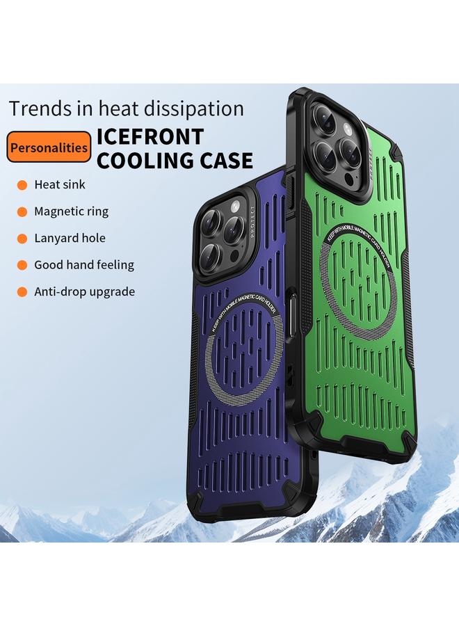 اس-توب جراب لهاتف iPhone 14 Pro Max Ice Front Cooling MagSafe جراب هاتف مغناطيسي - Image 2